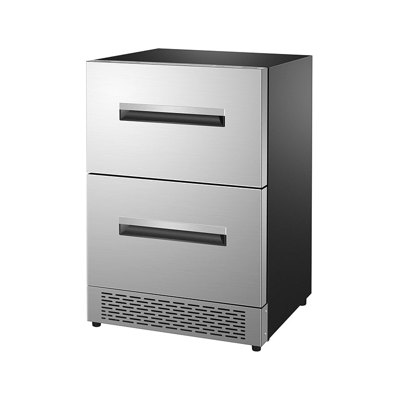 Equator Advanced Appliances 24″ Dual-Drawer Convertible Refrigerator/Freezer – 2 Zones, 5 Cu. Ft., Sabbath Mode