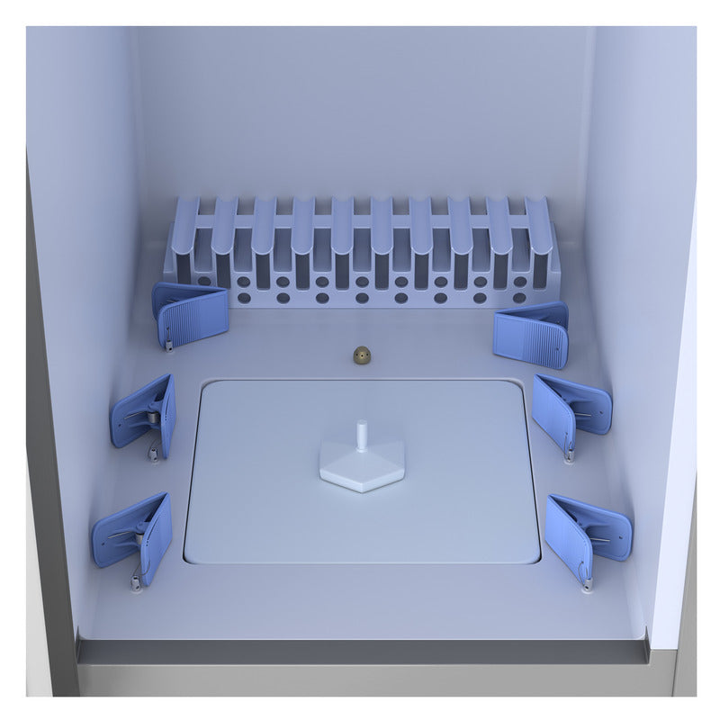 Equator Advanced Appliances Steam Dryer Closet – Wrinkle Removal, Sanitizing & Deodorizing, Refreshes Clothing, Slim Design, 110V Stainless