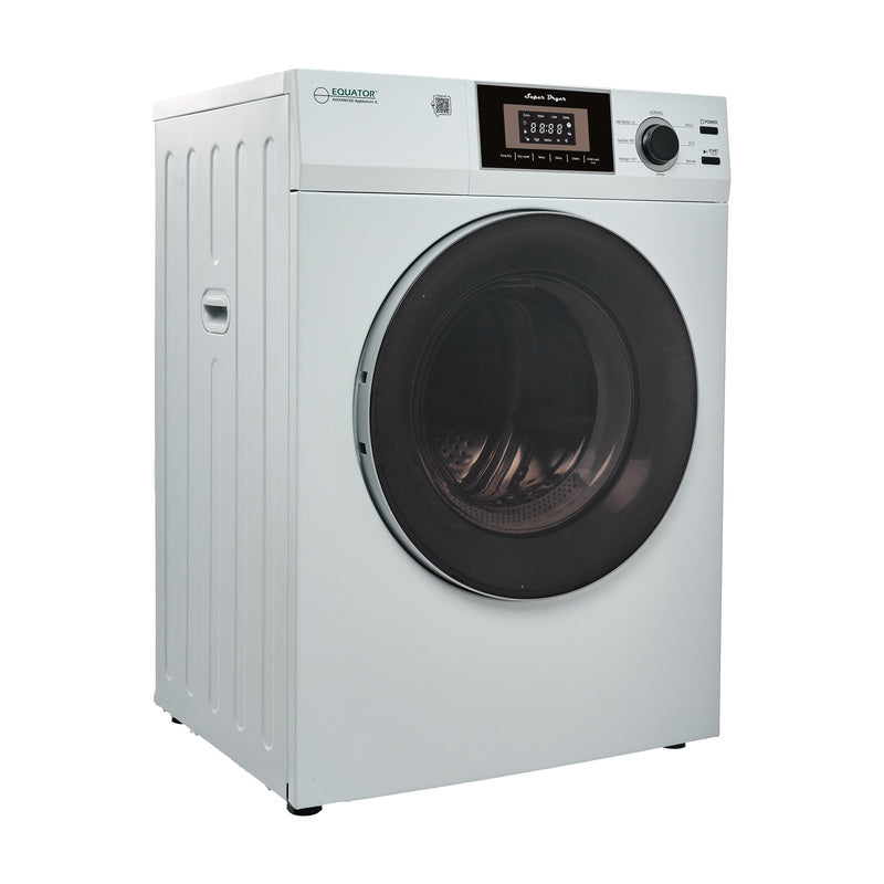 Equator Advanced Appliances Premium 24" Compact Vented Dryer with Washer Socket, Sensor Dry, 3.1 cu. ft. / 13 lb Capacity, 110V