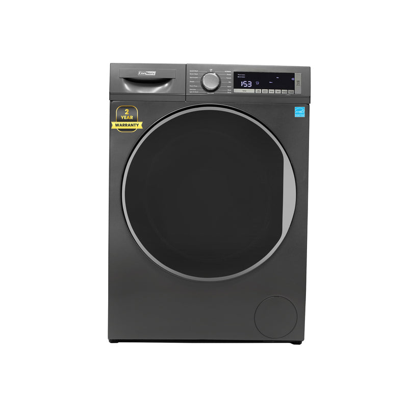 ConServ 2.2 cu. ft. Washer with Autosense Technology, 1400 RPM, 15 Programs, Sanitize Cycle, LED Display, 110V - Titanium