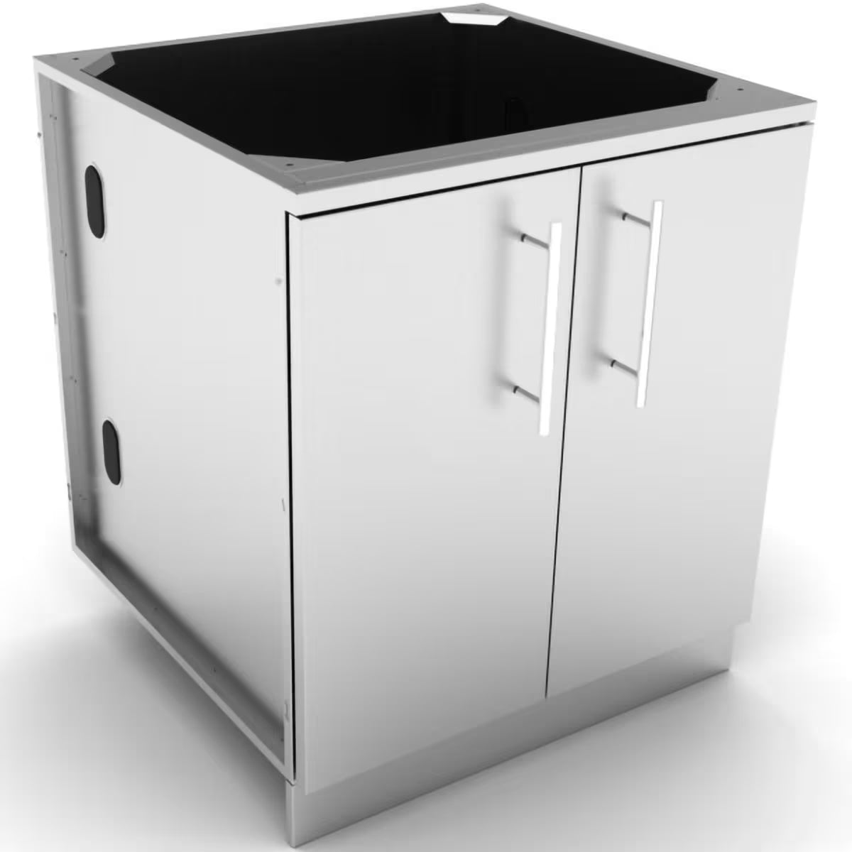 Sunstone SBC30FDD – 30-Inch Double Drawer Outdoor Kitchen Cabinet