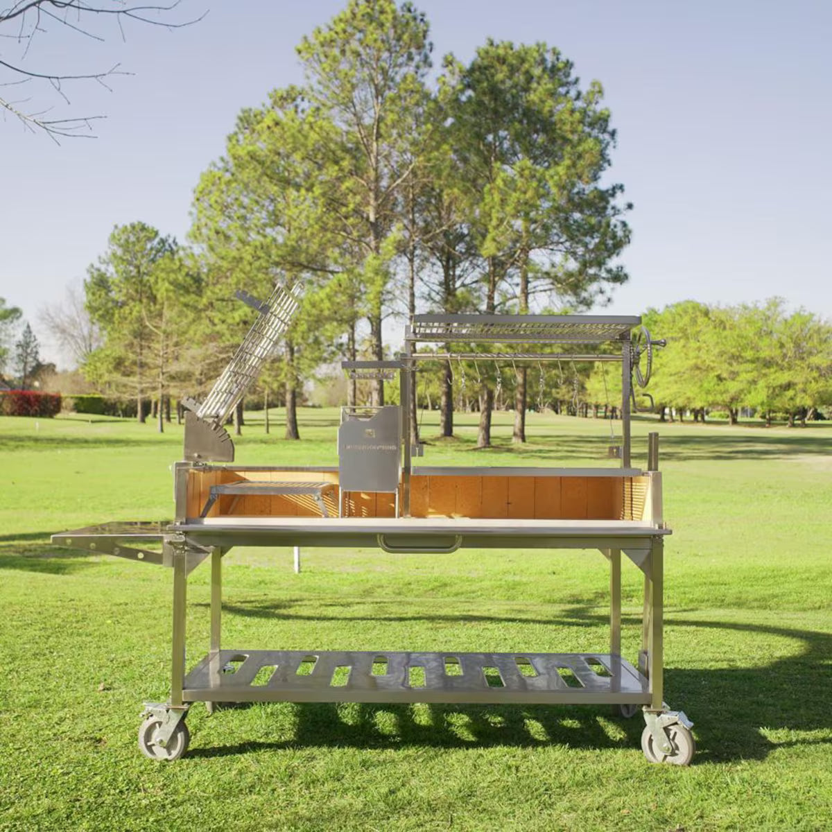 Tagwood BBQ26SS – Argentine Stainless Steel Santa Maria Grill