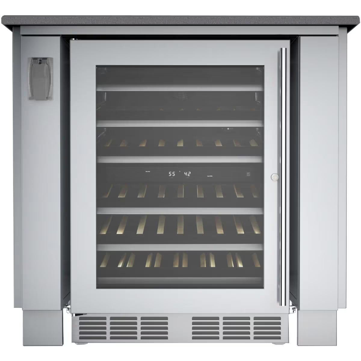 Sunstone SAC34APC – 34-Inch Outdoor Refrigerator/Appliance Cabinet