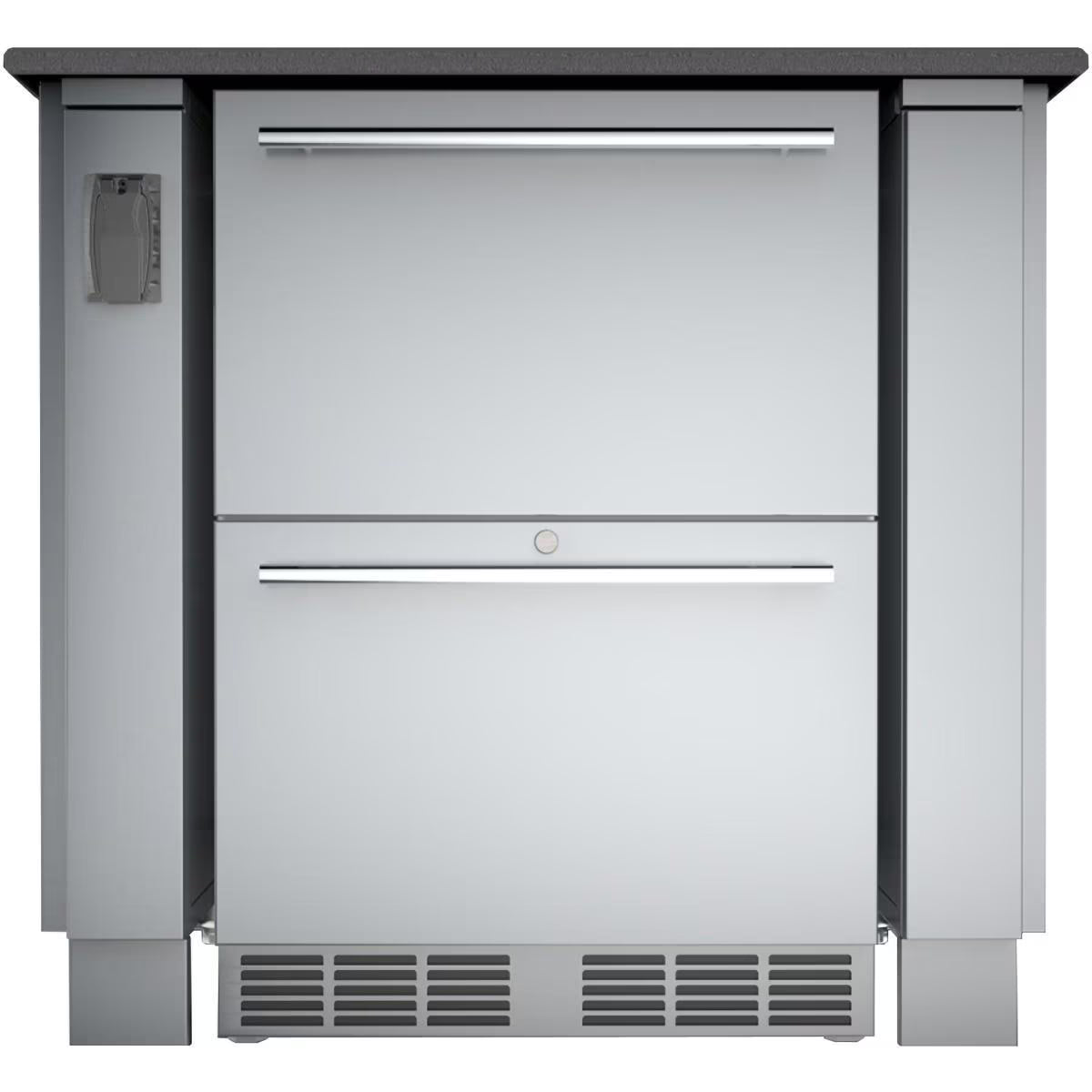 Sunstone SAC34APC – 34-Inch Outdoor Refrigerator/Appliance Cabinet