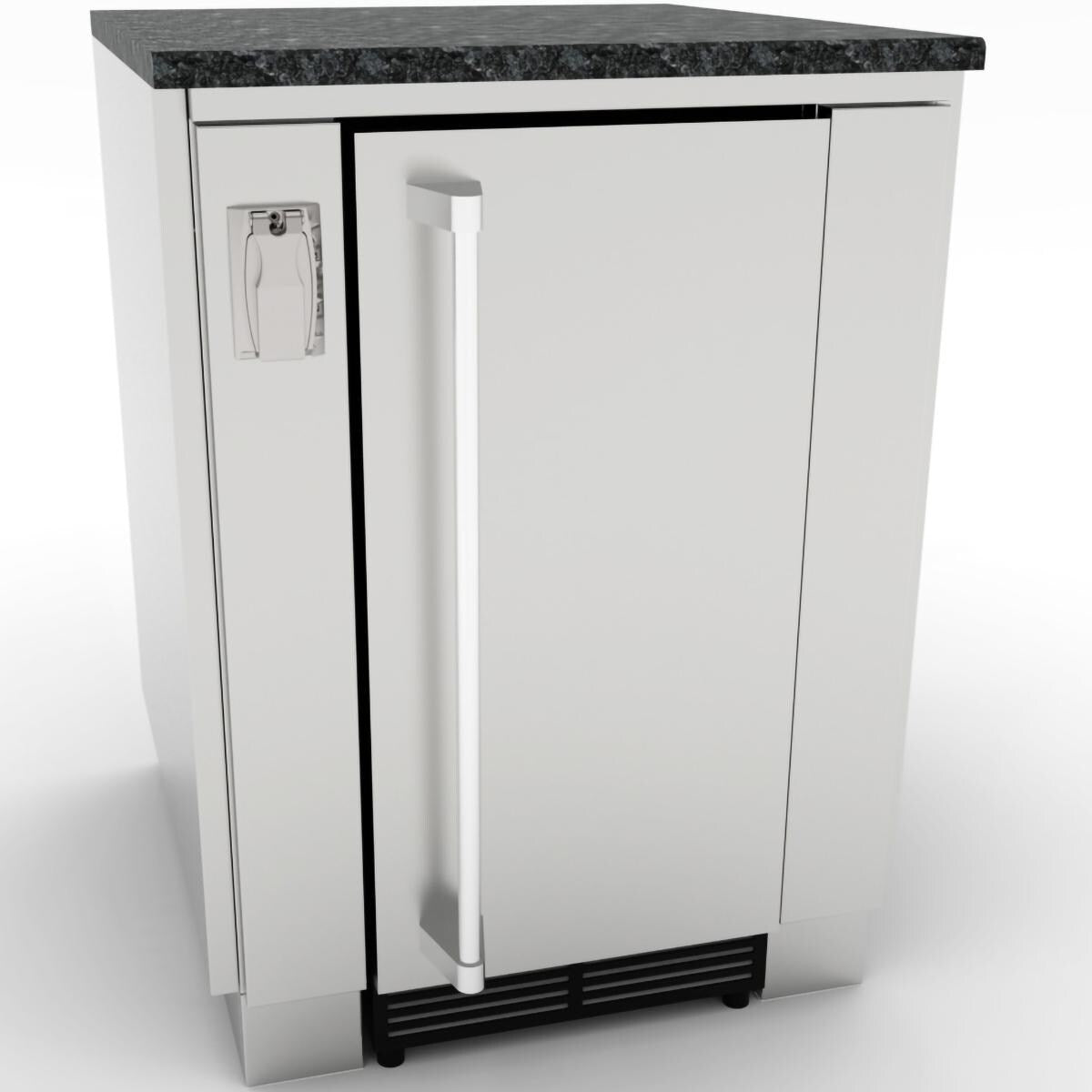 Sunstone SAC24APC – 24-Inch Outdoor Refrigerator/Appliance Cabinet
