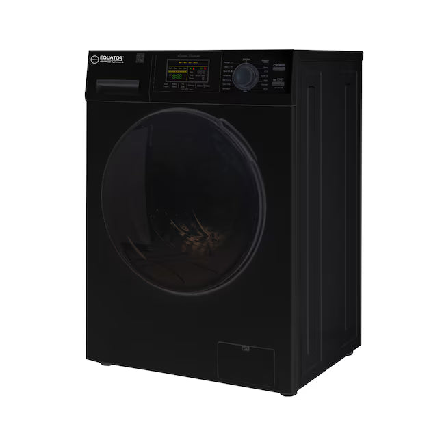 Equator Advanced Appliances Extra-Small 1.62 cu. ft. Stackable Front-Load Washer – Black
