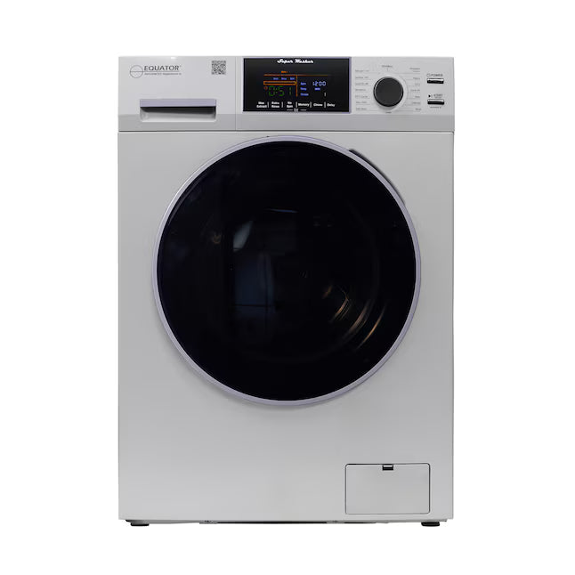 Equator Advanced Appliances Extra-Small 1.62 cu. ft. Stackable Front-Load Washer – Silver