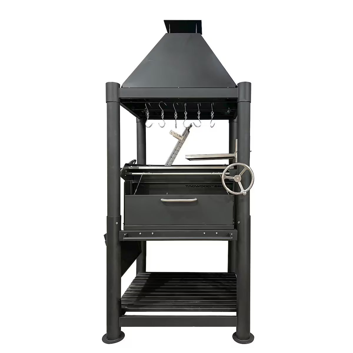 Tagwood BBQ02SIB – Argentine Firewood & Charcoal Grill