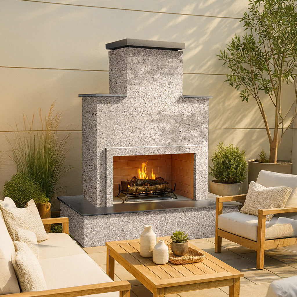 Cal Flame Tahiti Outdoor Fireplace – Model 903-3