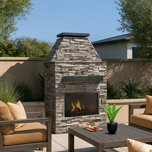 Cal Flame Laredo Outdoor Fireplace – Model 905-1