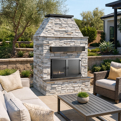 Cal Flame Durango Outdoor Fireplace – Model 905-2