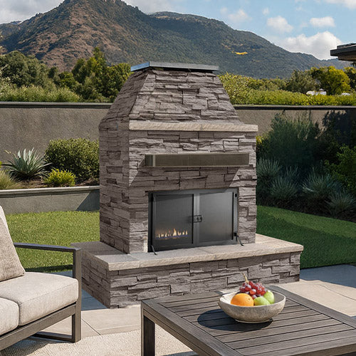 Cal Flame Key West Outdoor Fireplace – Model 905-3