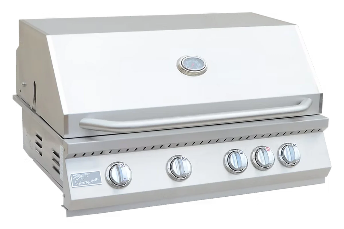 KoKoMo Grills Elite 32" 4-Burner Built-In Gas Grill (Natural Gas)