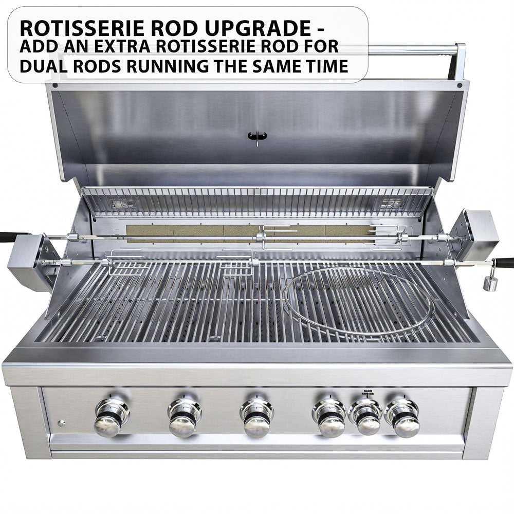 Sunstone Metal Products Ruby Series 42" 5-Burner Pro Grill (Natural Gas)