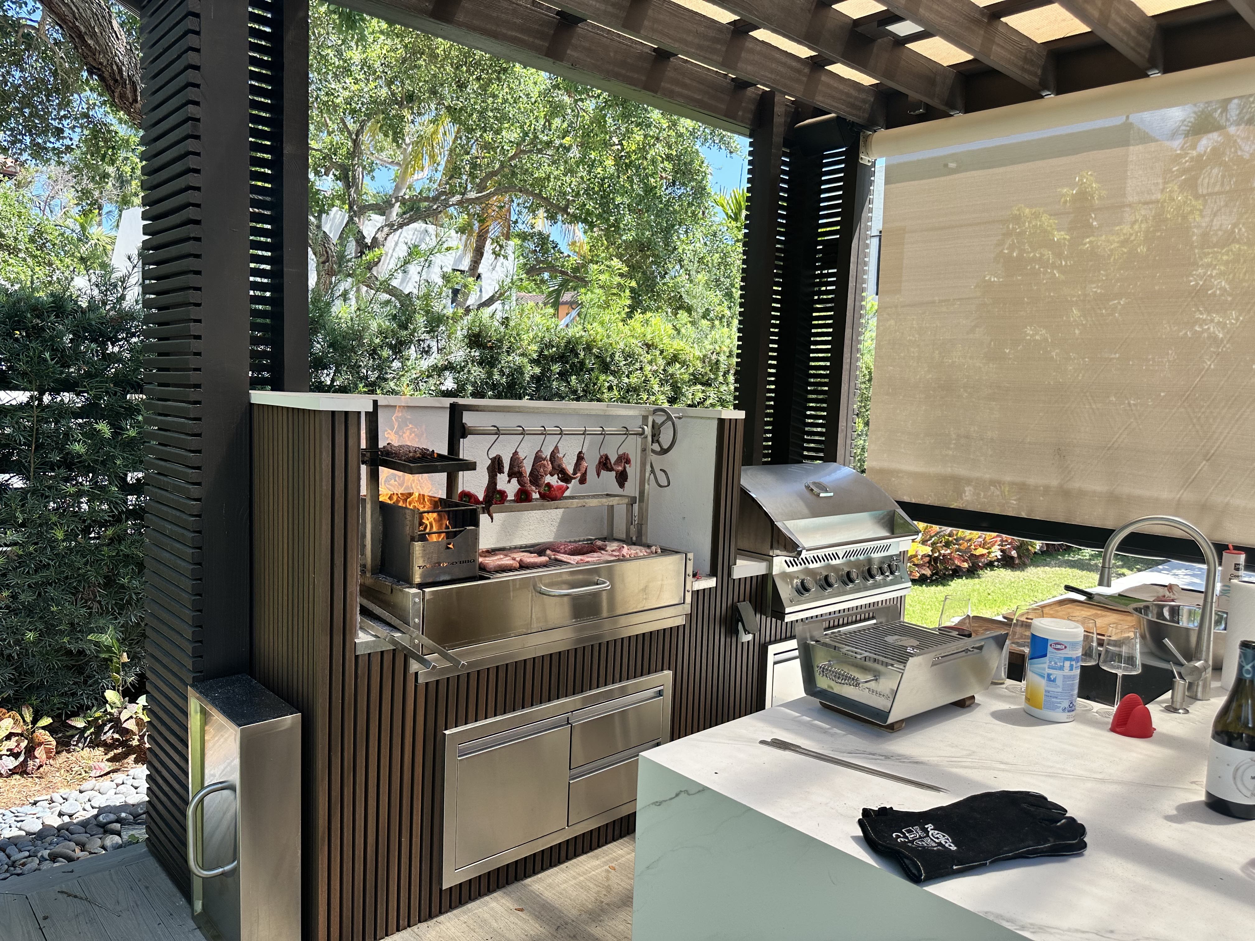 Tagwood BBQ05SS – Argentine Stainless Steel Santa Maria Grill - Piratically Built