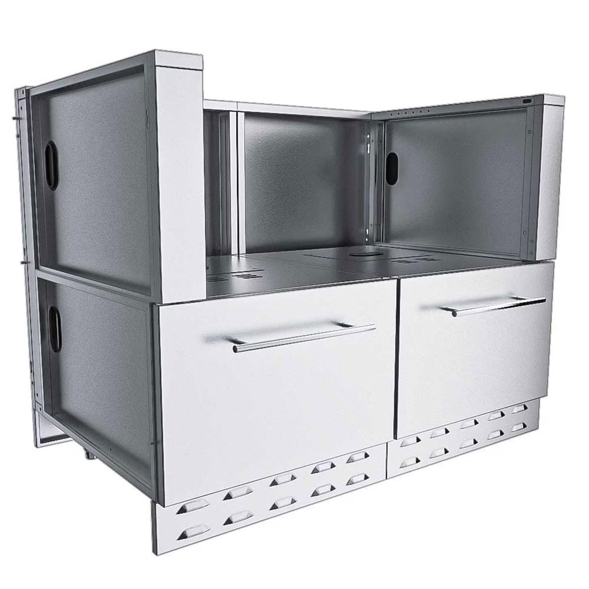 Sunstone SAC44HGDC – 44" Hybrid Pellet Grill Base Cabinet