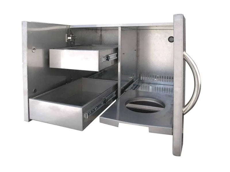 Cal Flame 30″ Stainless Steel Door & Drawer Combo