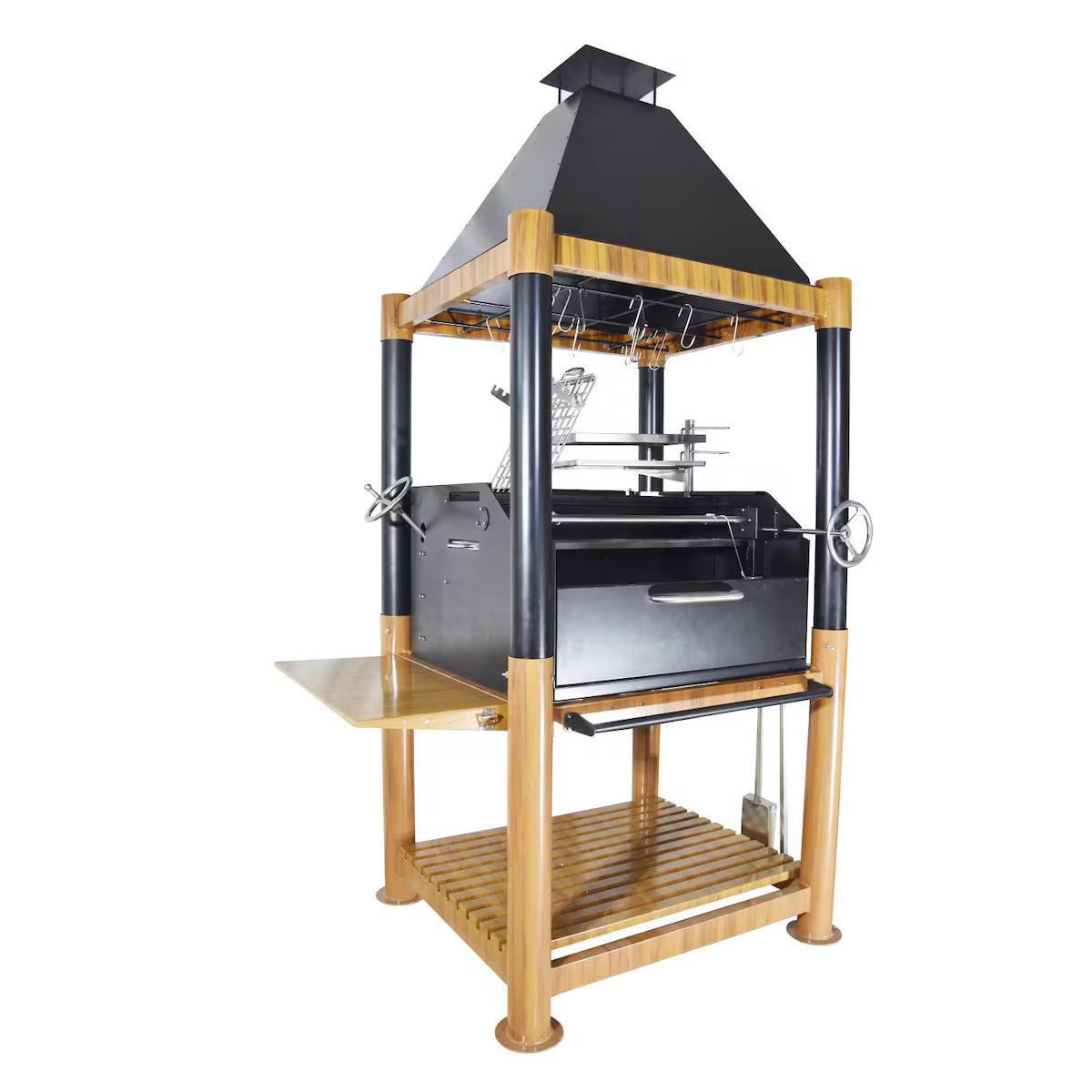 Tagwood BBQ02SI Argentine Firewood & Charcoal Grill