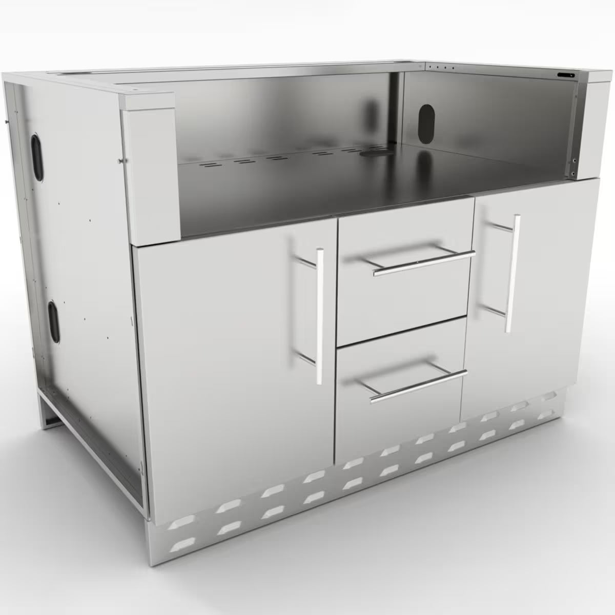 Sunstone SAC46GLPCD – 46-Inch Gas Grill Base Cabinet with Propane Tank Storage