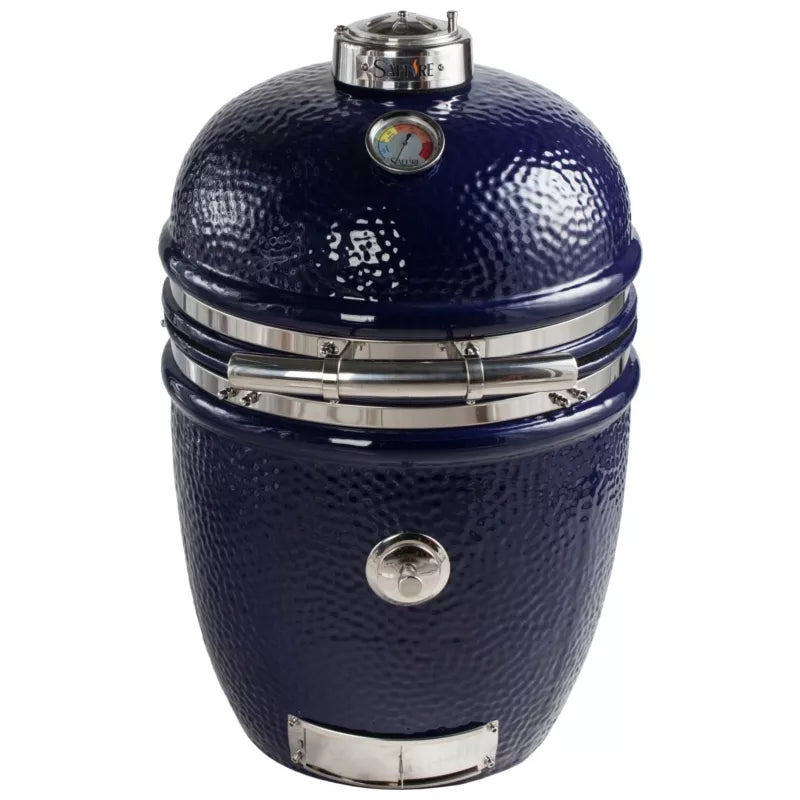 Saffire Medium 15″ Kamado Grill – Platinum Series
