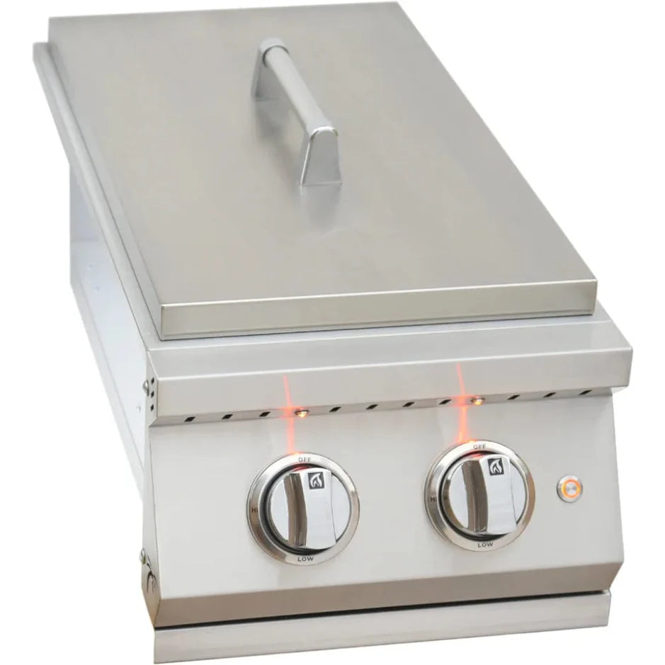 KoKoMo Grills Professional Double Side Burner (Liquid Propane)