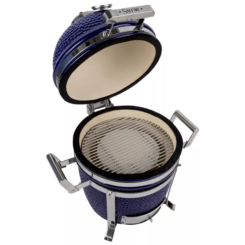 Saffire Small 13″ Kamado Grill – Sapphire Blue