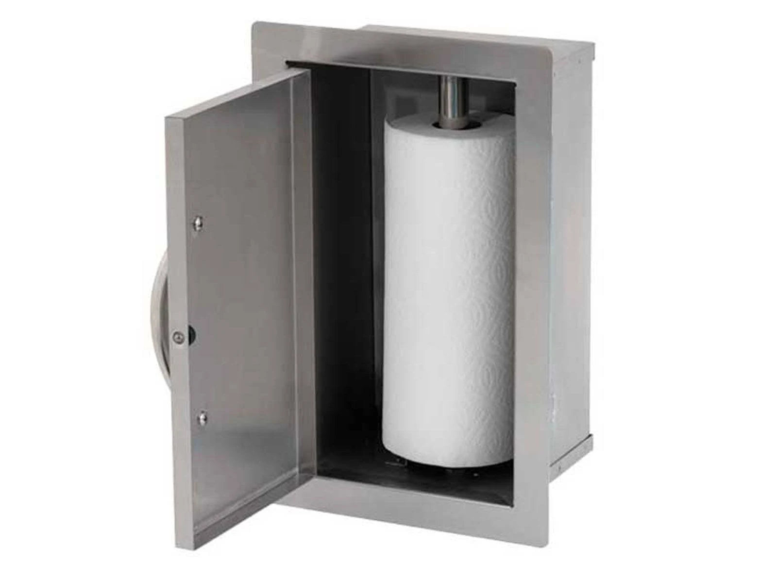 Cal Flame BBQ07910 – Stainless Steel Built‑In Paper Towel Storage Door