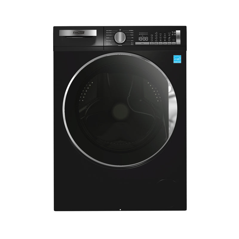 ConServ 2.2 cu. ft. Washer with Autosense Technology, 1400 RPM, 15 Programs, Sanitize Cycle, LED Display, 110V - Matt Black