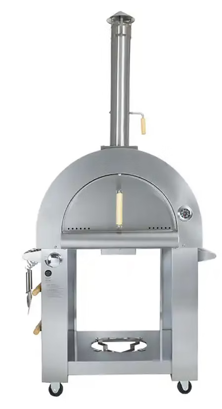 KoKoMo Grills 32″ Dual-Fuel Gas or Wood-Fired  Pizza Oven (Natural Gas)