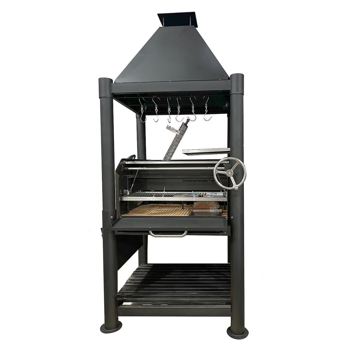 Tagwood BBQ02SIB –  Argentine Firewood & Charcoal Grill