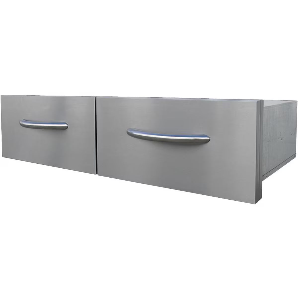 Cal Flame BBQ08867 – 39″ Stainless Steel Horizontal Double Drawer Storage