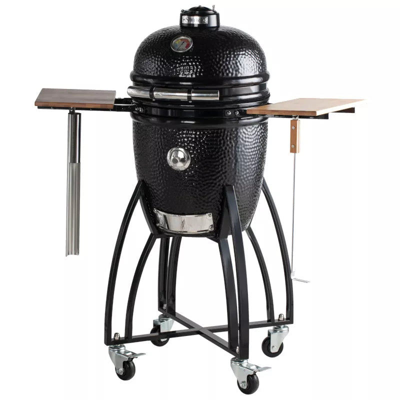 Saffire Bronze Series – Medium 15" Ceramic Grill with Cart
