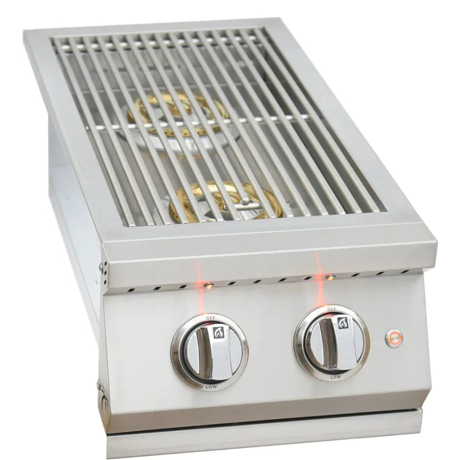KoKoMo Grills Professional Double Side Burner (Liquid Propane)