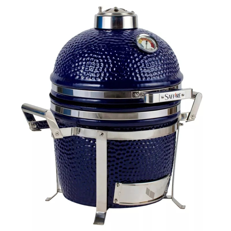 Saffire Small 13″ Kamado Grill – Sapphire Blue